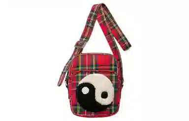 HUMAN MADE Adjustable Strap Crossbody Bag Red