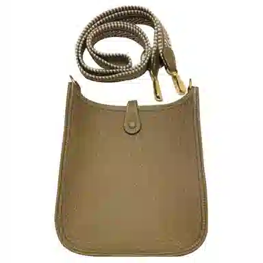 HERMES Evelyne 16 Clemence EtoupeGris Platine