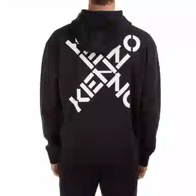KENZO Cross Logo Pullover Black
