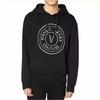 Versace Jeans Couture SS22 Hoodie Black