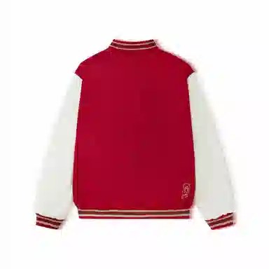 Skechers 2025 New Year Snake Series Red Bomber Jacket