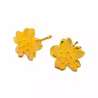 【有钱花】 零界 时尚轻奢优雅大气简约爆闪养耳洞睡觉免摘气质个性精致小巧日常通勤百搭 合金 耳钉 女款