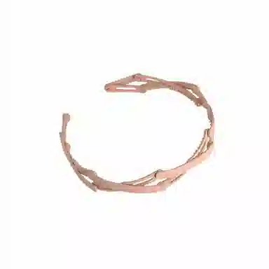 零界 可折叠小巧旅行发卡马卡龙设计感小众百搭通勤头饰 亚克力 发箍 男女同款情侣款