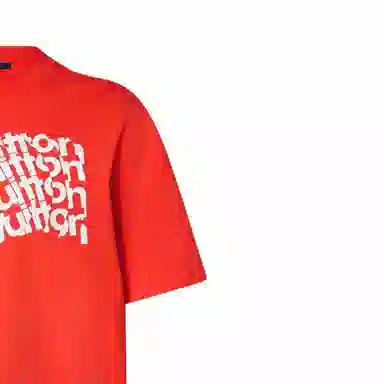 Louis Vuitton FW23 Logo T-Shirt Orange