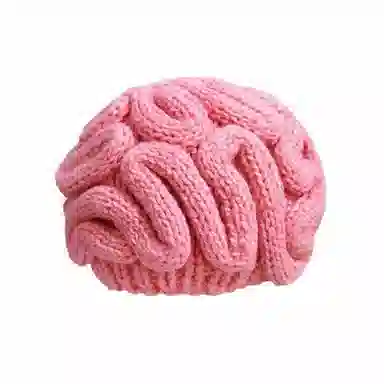 VIVIWELL Brain Hat Pink