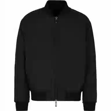 Emporio Armani SS25 Black Reversible Down Jacket
