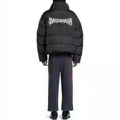 Balenciaga SS24 Logo Print Jacket