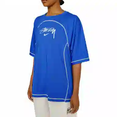 Nike x Stüssy SS24 Blue Tee