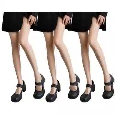 二三二三 超薄款防勾丝打底裤连裤袜丝袜 女款 组合装