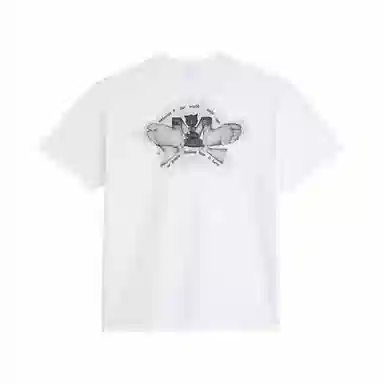 Polar Skate Co Welcome 2 The World Tee White