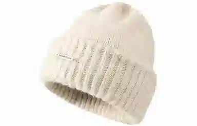 优幽兰 时尚潮流显脸小堆堆帽韩版百搭冬季保暖防寒加厚针织帽学生潮流大头围宽松冷帽素颜遮脸 羊毛混纺 绒线帽 女款