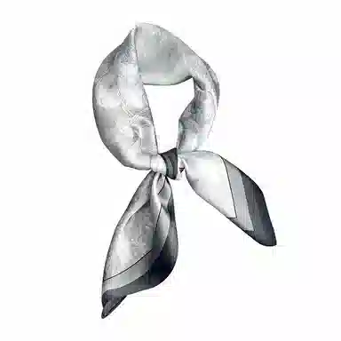 木林森 素绉缎气质旅游真丝小领巾 桑蚕丝 丝巾 男女同款情侣款