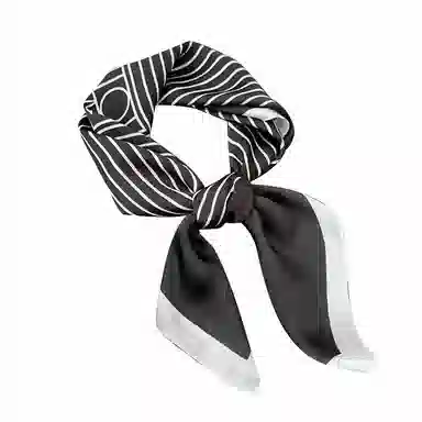 木林森 素绉缎气质旅游真丝小领巾 桑蚕丝 丝巾 男女同款情侣款