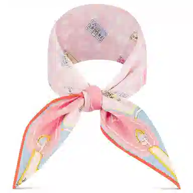 Louis Vuitton Silk Scarf Pink