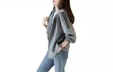 【dme】 纯色连帽夹克 女款