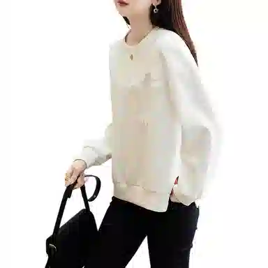 【dme】 基础简约圆领宽松卫衣 女款