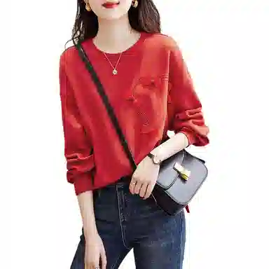 【dme】 基础简约圆领宽松卫衣 女款