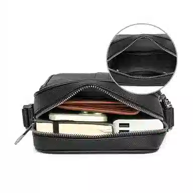 Pierre Cardin Crossbody Bag Black