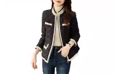 【dme】 优雅小香风纯色轻盈羽绒服 女款