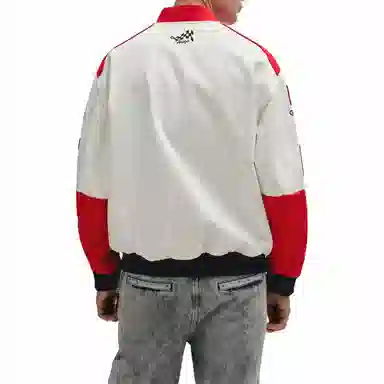 HUGO BOSS Colour-Blocked Regular-Fit Jacket Logo