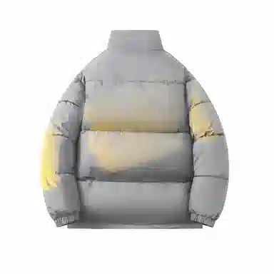 鸭鸭 基础纯色简约立领宽松休闲百搭防风加厚保暖抗寒日常通勤落肩舒适柔软防钻绒透气羽绒服 男女同款