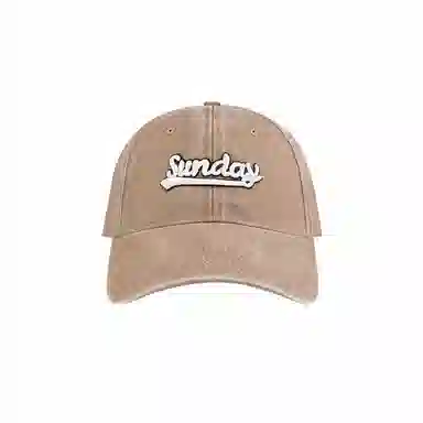 浪莎 字母刺绣棒球帽深顶宽帽檐大头围百搭显脸小 棉 鸭舌帽 男女同款情侣款