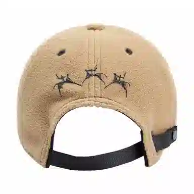 鬼洗 石器时代古鸟刺绣 聚酯纤维 鸭舌帽 男女同款情侣款