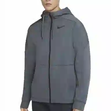 Nike Therm Logo Hoodie Iron Grey