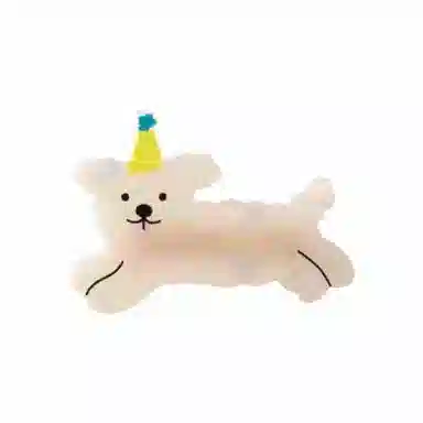 零界 猫猫狗狗骨头侧边可爱少女感卡通童趣百搭日常发饰 亚克力 发夹 女款