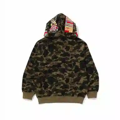 BAPE x CLOT SS25 Camo Hoodie