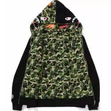 BAPE ABC Camo Shark Reversible Hoodie