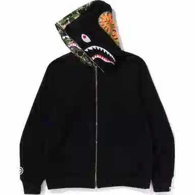 BAPE ABC Camo Shark Reversible Hoodie