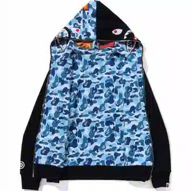 BAPE ABC Camo Shark Reversible Hoodie