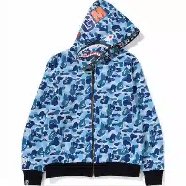 BAPE ABC Camo Shark Reversible Hoodie