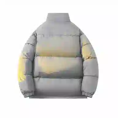 鸭鸭 舒适时尚百搭长袖羽绒服 男女同款 黑色