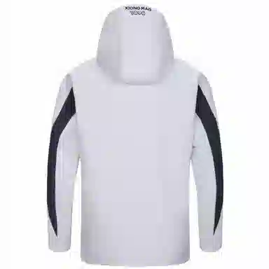 熊猫  户外山系撞色连帽单层  防水防风透气冲锋衣 男女同款