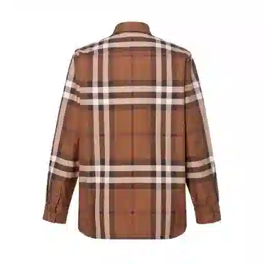 Burberry FW22 Check Shirt Brown