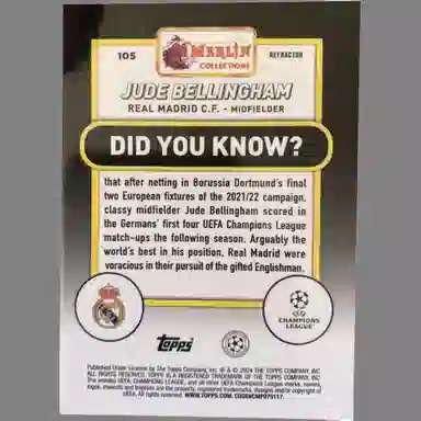 Topps 23-24 Merlin chrome