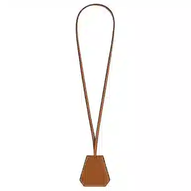 Hermes Leather Pendant