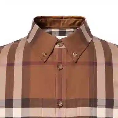 Burberry FW22 Check Shirt Brown