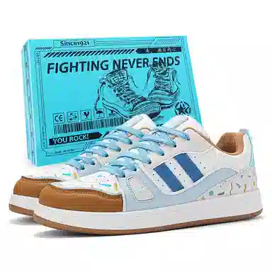 双星八特 独特魅力 自由灵动 透气潮流百搭运动复古增高休闲经典 耐磨轻便防滑 低帮 板鞋 男女同款