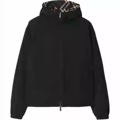 Burberry Hooded Jacket Brown
