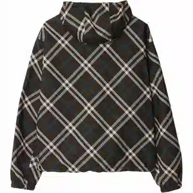 Burberry Hooded Jacket Brown