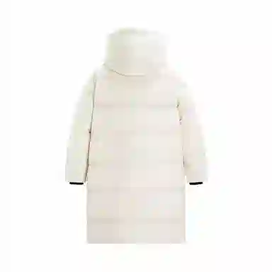 鸭鸭 户外运动通勤纯色经典加厚加绒防风抗寒锁温保暖性强重磅防风保暖可拆卸连帽潮流穿搭长款羽绒服 男女同款