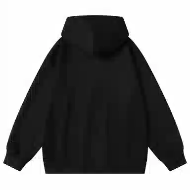 大卫贝肯 美式复古简约字母印花休闲宽松重磅百搭舒适连帽套头卫衣 男女同款