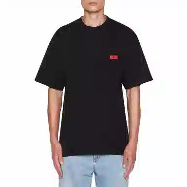 GCDS Logo T-Shirt Black