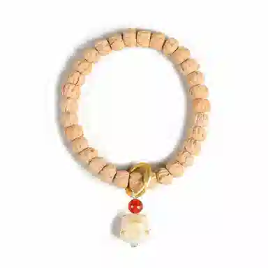 書卓 精品念珠可爱治愈田园炭烧菩提文玩手持#好运 柏香籽/百香籽 手串 男女同款情侣款