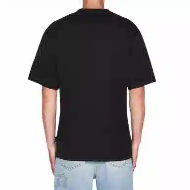 GCDS Logo T-Shirt Black