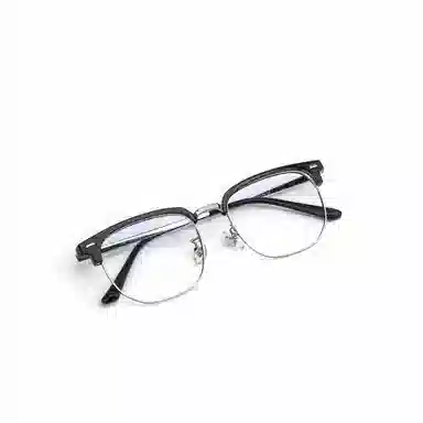 苍木优品 超轻眉线半框近视可配有度数高级感配防蓝光 功能性眼镜 男女同款情侣款