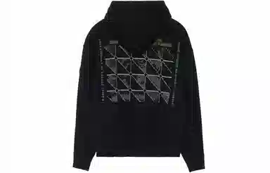 Cav Empt Abstract Print Hoodie Black